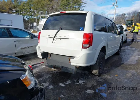 2012 Dodge Grand Caravan Sxt from USA, damaged, VIN 2C4RDGCG7CR274514